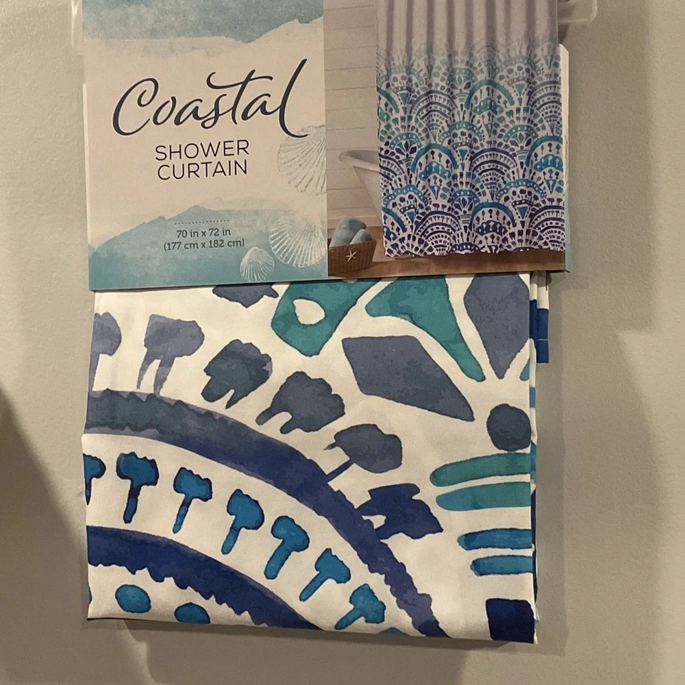 NWT fabric shower curtain